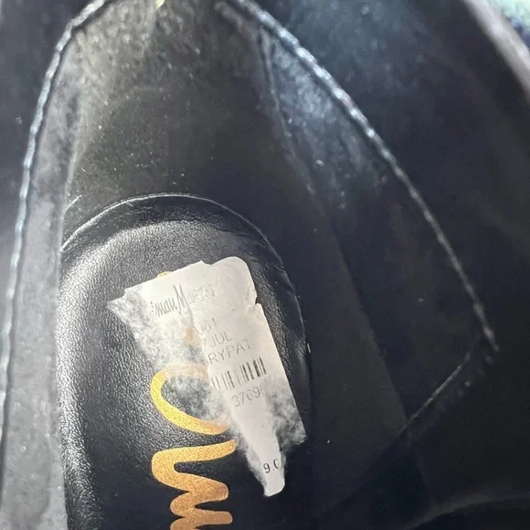 Sam Edelman Floral Embroidered Ankle Booties Block Heel Zip Sz 6.5 - Picture 12 of 16